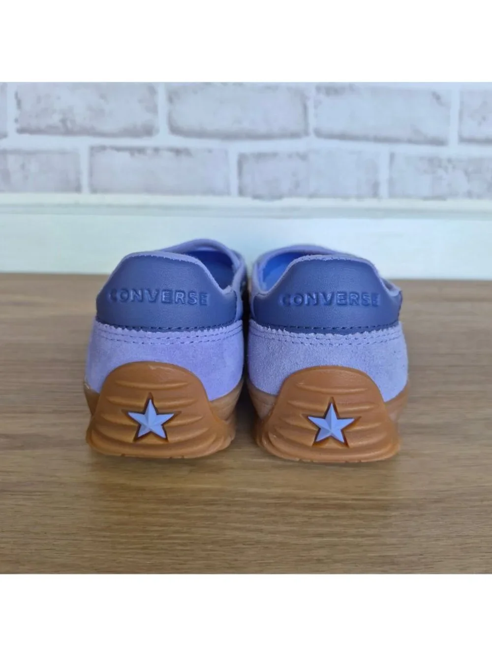 ⭐Converse Run Star Trainer Ballet Flat Sz 7 Men's Shoes Sneakers Purple A16252C